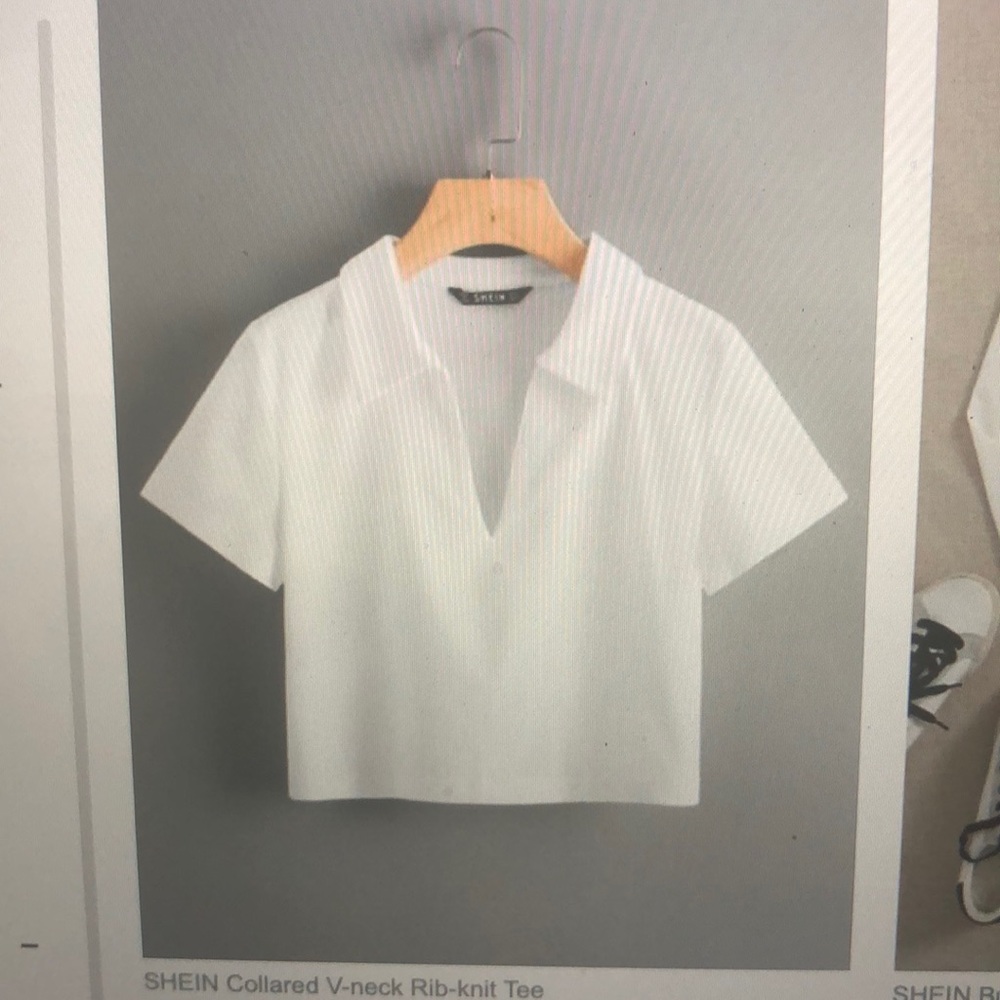 BRAND NEW Shein ribbed crop top